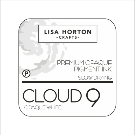 Lisa Horton Crafts Opaque Pigment Ink Pad - Opaque White - Honey Bee Stamps