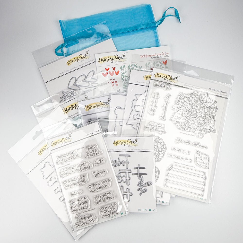 Love and Friendship Bundle - January 2025 - Honey Bee Stamps