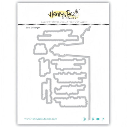 Love And Strength Card Kit - Exclusive and Limited Edition! - Honey Bee Stamps