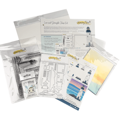 Love And Strength Card Kit - Exclusive and Limited Edition! - Honey Bee Stamps