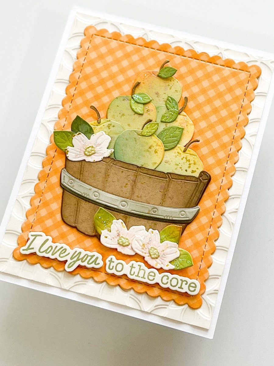 Lovely Layers: Apple Barrel - Honey Cuts - Stand - Alone Dies - Honey Bee Stamps