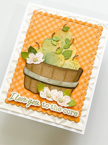 Lovely Layers: Apple Barrel - Honey Cuts - Stand - Alone Dies - Honey Bee Stamps