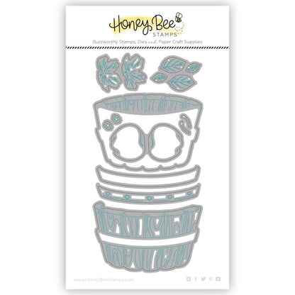 Lovely Layers: Apple Barrel - Honey Cuts - Stand - Alone Dies - Honey Bee Stamps