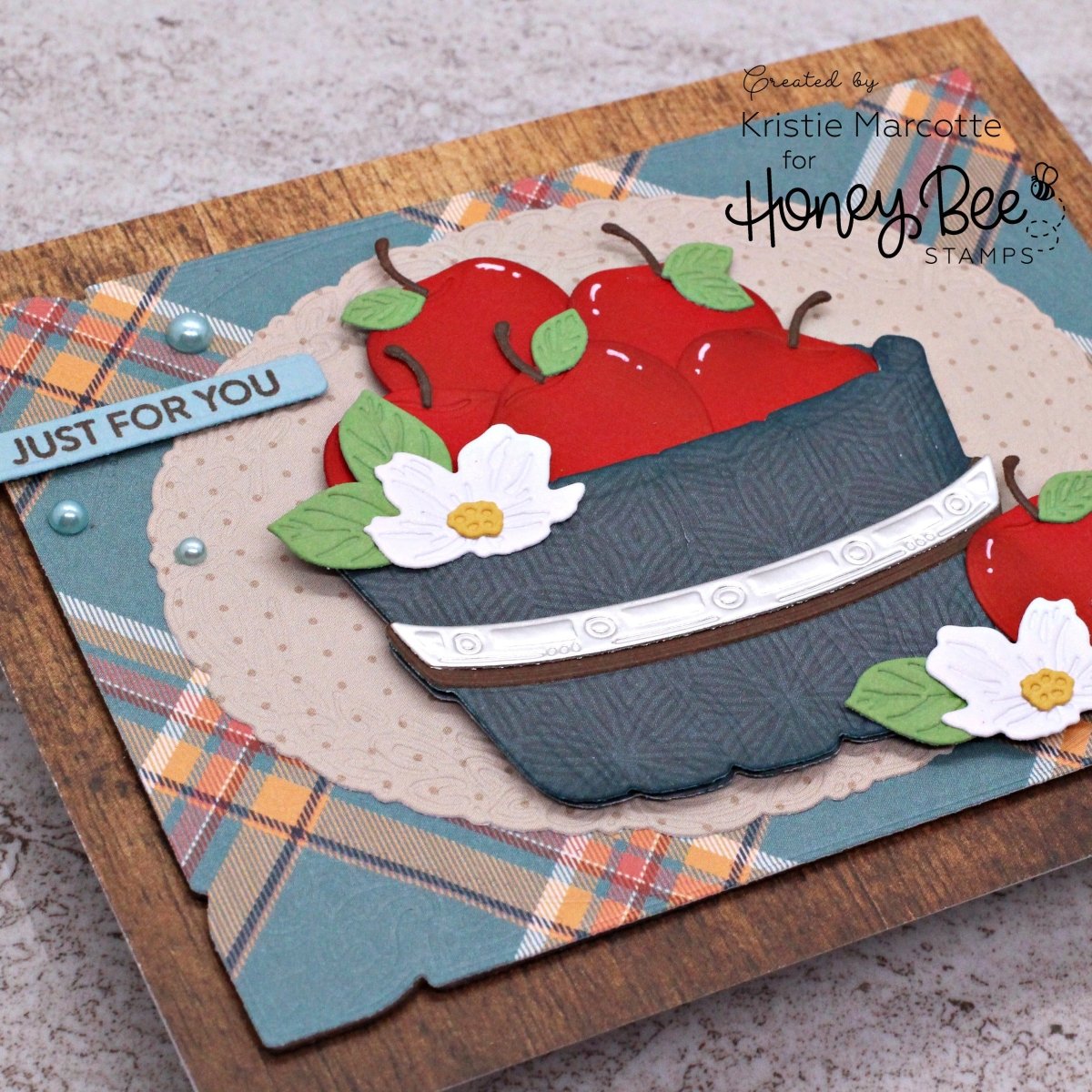 Lovely Layers: Apple Barrel - Honey Cuts - Stand - Alone Dies - Honey Bee Stamps