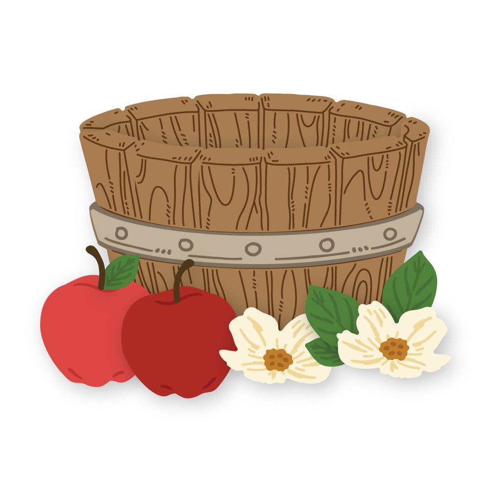 Lovely Layers: Apple Barrel - Honey Cuts - Stand - Alone Dies - Honey Bee Stamps
