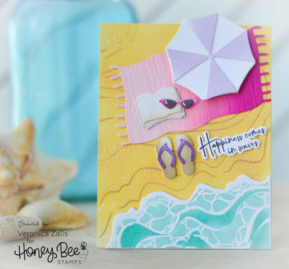 Lovely Layers: At The Beach - Honey Cuts - Stand - Alone Dies - Honey Bee Stamps