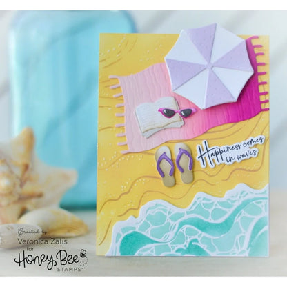 Lovely Layers: At The Beach - Honey Cuts - Stand - Alone Dies - Honey Bee Stamps