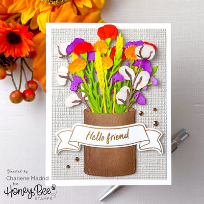 Lovely Layers: Autumn Bouquet - Honey Cuts - Honey Bee Stamps