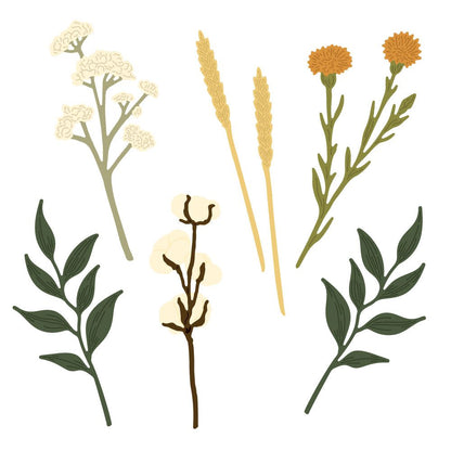 Lovely Layers: Autumn Bouquet - Honey Cuts - Stand - Alone Dies - Honey Bee Stamps