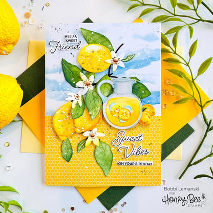 Lovely Layers: Backyard Bites - Honey Cuts Stand-Alone Dies - Honey Bee Stamps