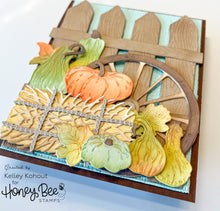 Lovely Layers: Barn Wood Fence - Honey Cuts - Honey Bee Stamps