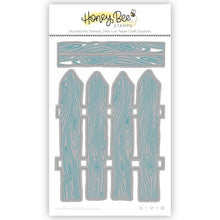 Lovely Layers: Barn Wood Fence - Honey Cuts - Honey Bee Stamps