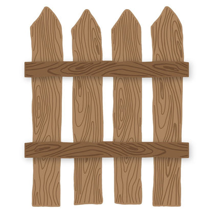 Lovely Layers: Barn Wood Fence - Honey Cuts - Stand - Alone Dies - Honey Bee Stamps