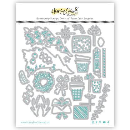 Lovely Layers: Beach Bound Holiday Add - On - Honey Cuts - Stand - Alone Dies - Honey Bee Stamps