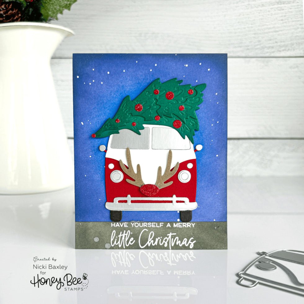 Lovely Layers: Beach Bound Holiday Add - On - Honey Cuts - Stand - Alone Dies - Honey Bee Stamps