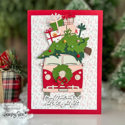 Lovely Layers: Beach Bound Holiday Add - On - Honey Cuts - Stand - Alone Dies - Honey Bee Stamps