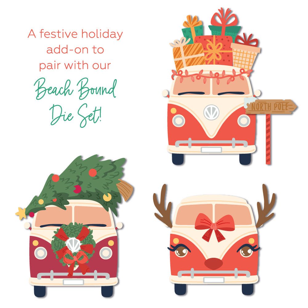Lovely Layers: Beach Bound Holiday Add - On - Honey Cuts - Stand - Alone Dies - Honey Bee Stamps