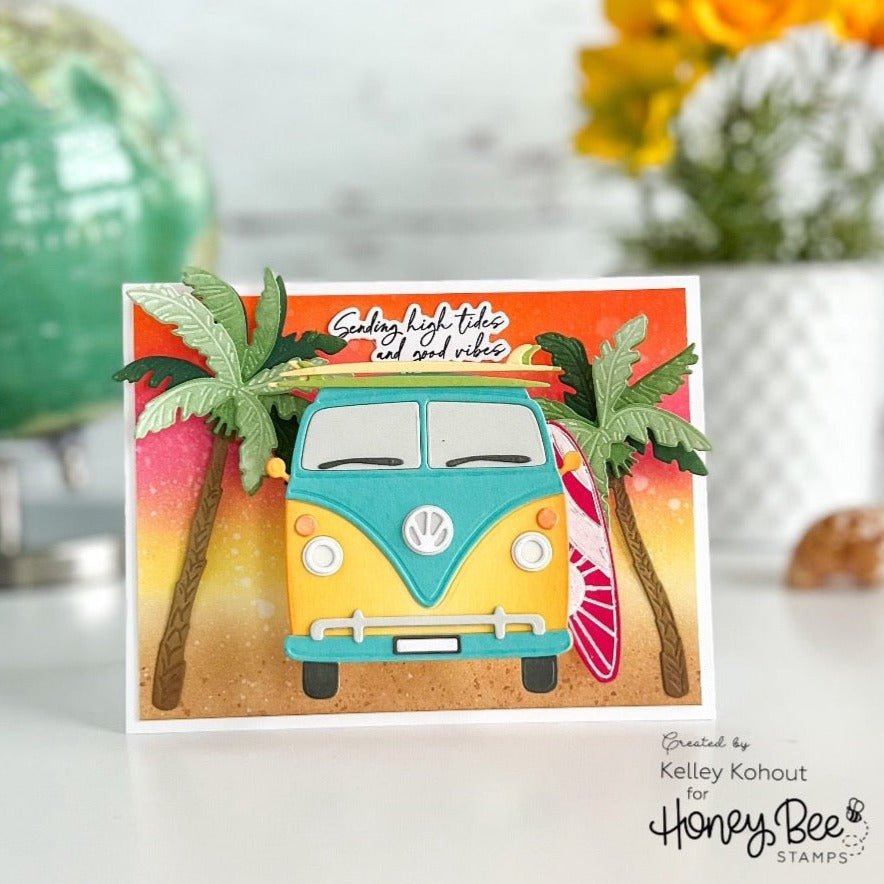 Lovely Layers: Beach Bound - Honey Cuts - Stand - Alone Dies - Honey Bee Stamps