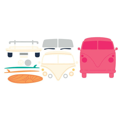 Lovely Layers: Beach Bound - Honey Cuts - Stand - Alone Dies - Honey Bee Stamps