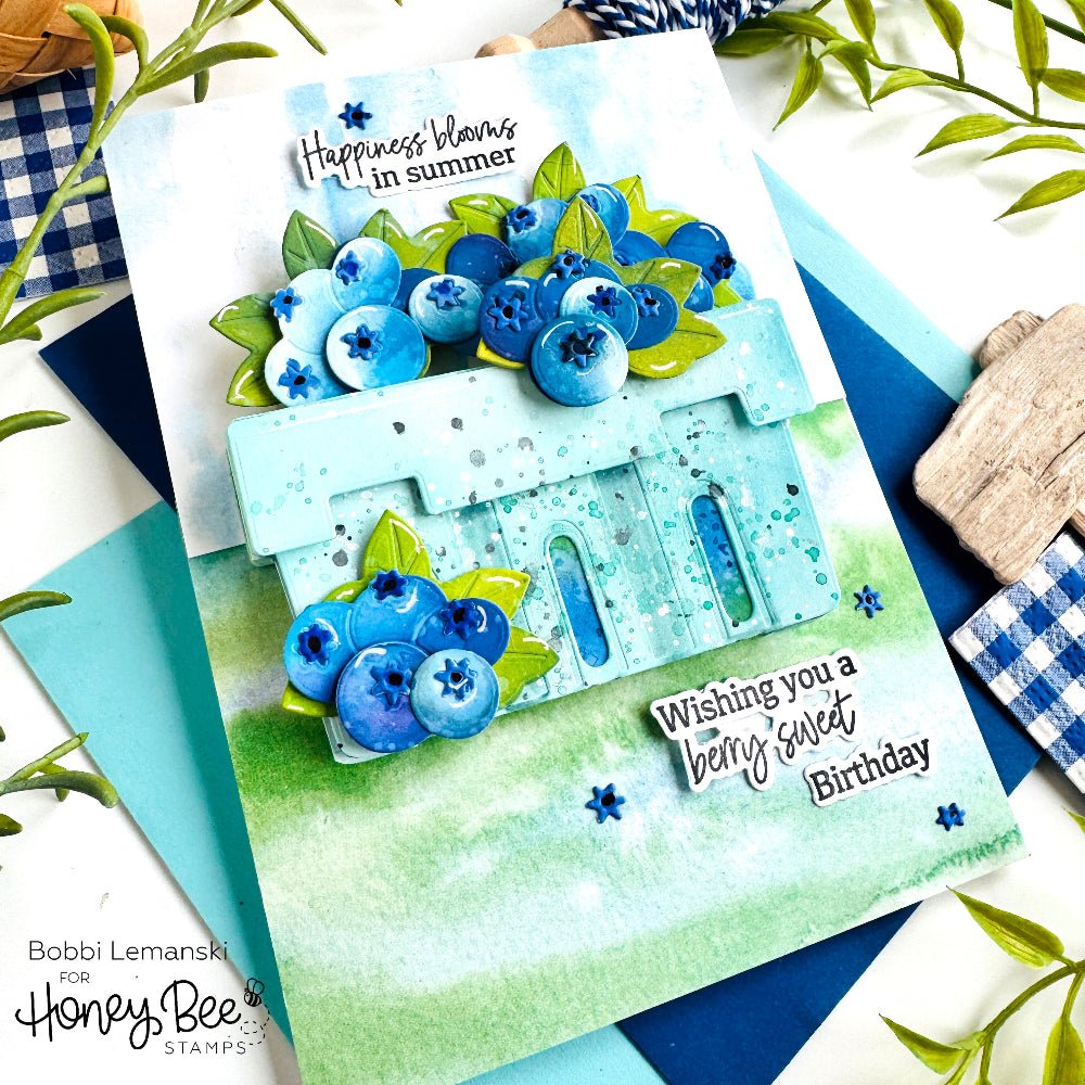 Lovely Layers: Berry Basket - Honey Cuts Stand-Alone Dies - Honey Bee Stamps