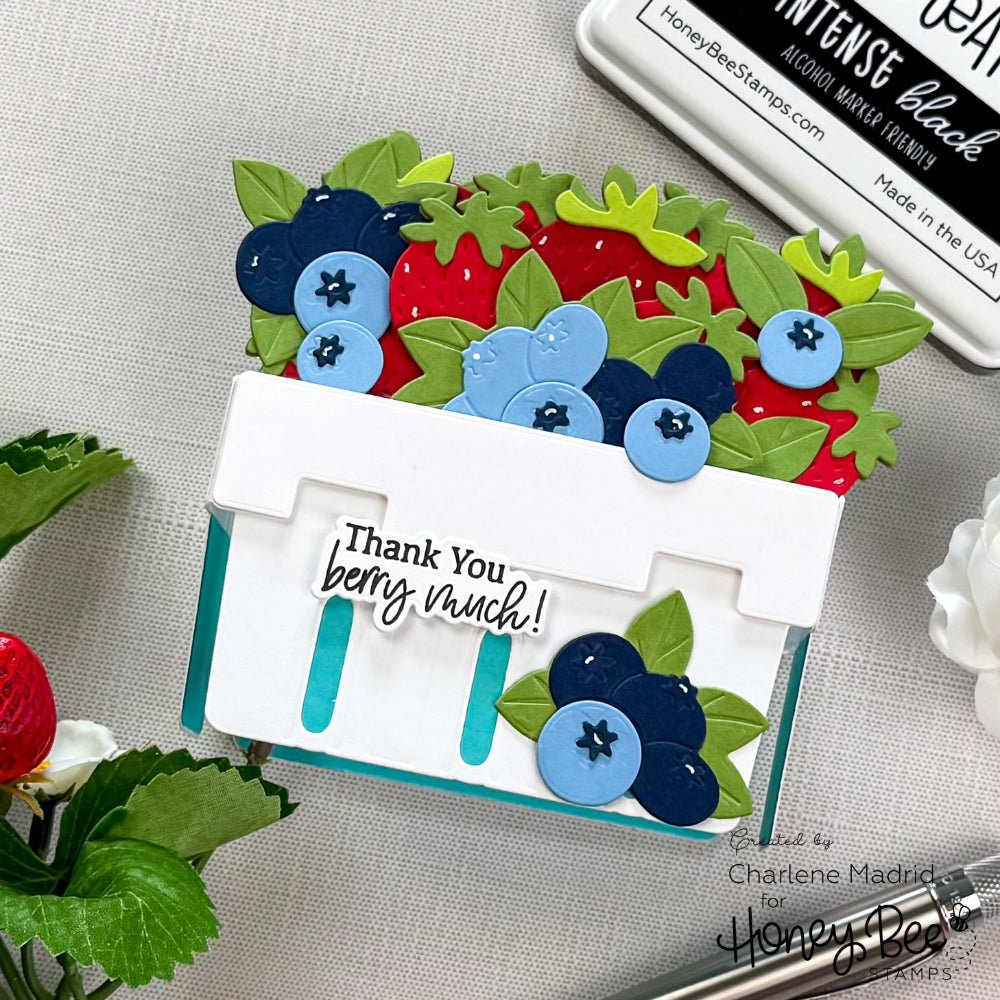 Lovely Layers: Berry Basket - Honey Cuts Stand-Alone Dies - Honey Bee Stamps
