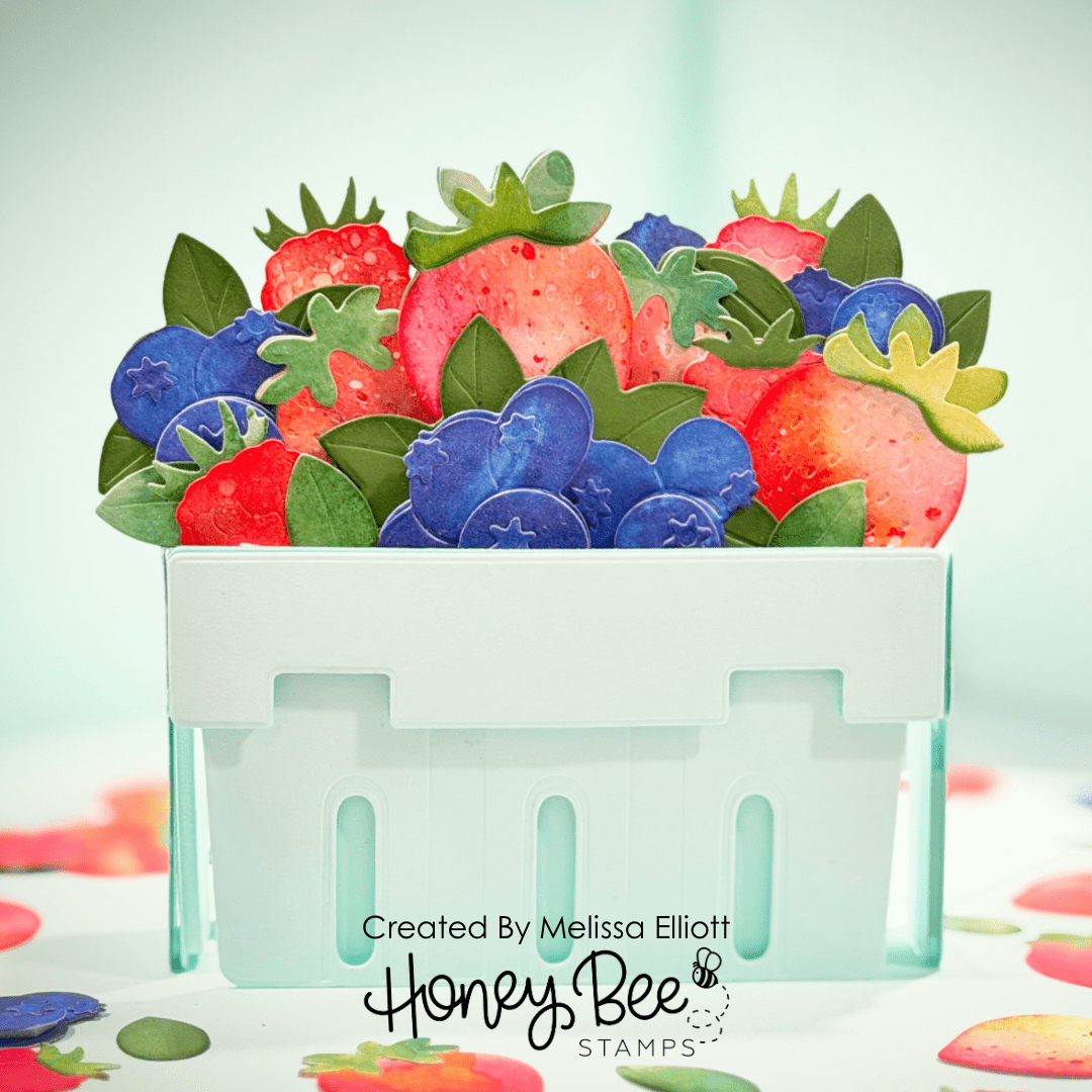 Lovely Layers: Berry Basket - Honey Cuts Stand-Alone Dies - Honey Bee Stamps