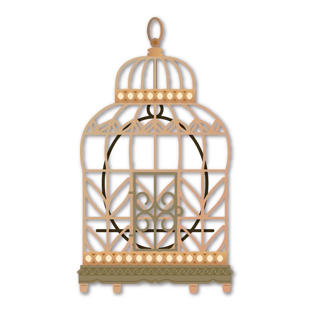 Lovely Layers: Bird Cage - Honey Cuts - Stand - Alone Dies - Honey Bee Stamps