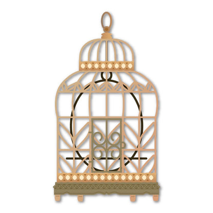 Lovely Layers: Bird Cage - Honey Cuts - Stand - Alone Dies - Honey Bee Stamps