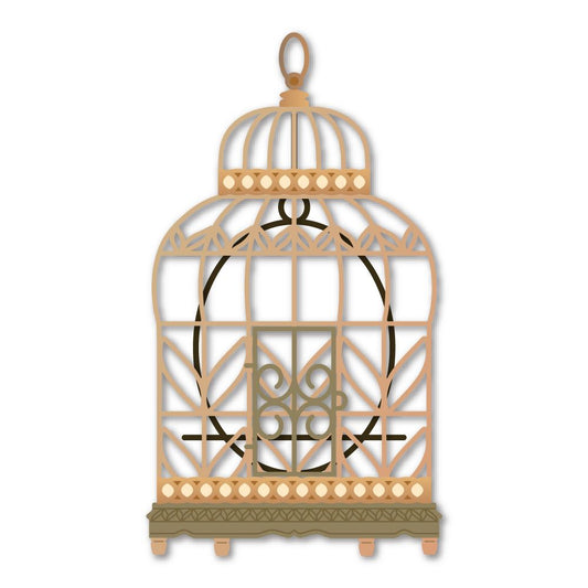 Lovely Layers: Bird Cage - Honey Cuts - Stand - Alone Dies - Honey Bee Stamps