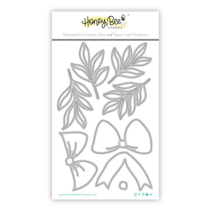 Lovely Layers: Bow Bough - Honey Cuts - Stand - Alone Dies - Honey Bee Stamps