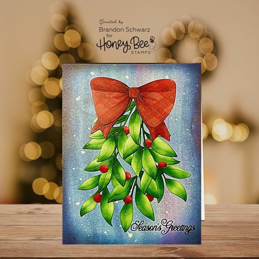 Lovely Layers: Bow Bough - Honey Cuts - Stand - Alone Dies - Honey Bee Stamps