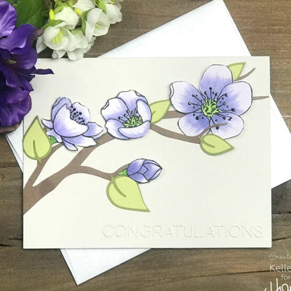 Lovely Layers: Branch and Leaves - Honey Cuts - Stand - Alone Dies - Honey Bee Stamps