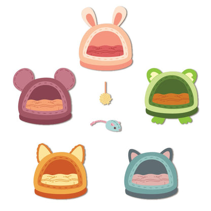 Lovely Layers: Cat Bed - Honey Cuts - Stand - Alone Dies - Honey Bee Stamps