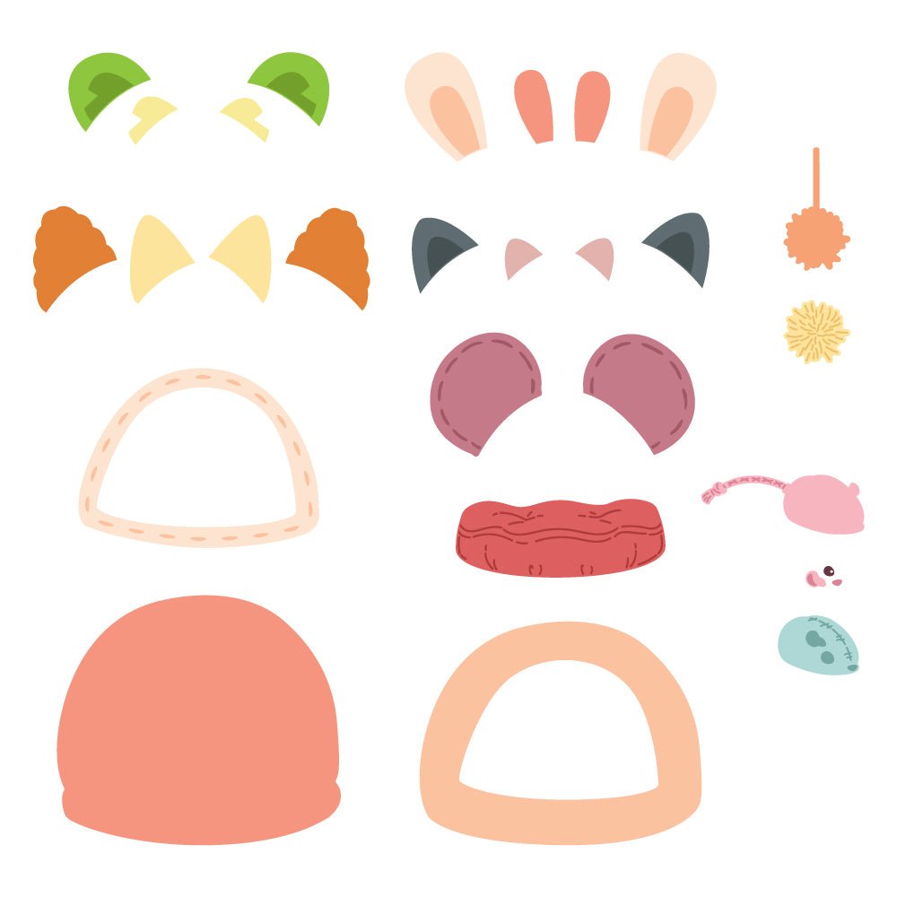 Lovely Layers: Cat Bed - Honey Cuts - Stand - Alone Dies - Honey Bee Stamps