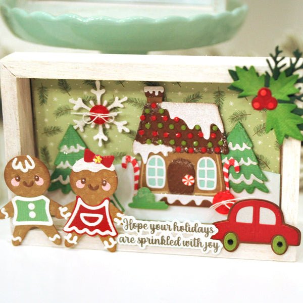 Lovely Layers: Christmas Cookies - Honey Cuts - Stand - Alone Dies - Honey Bee Stamps