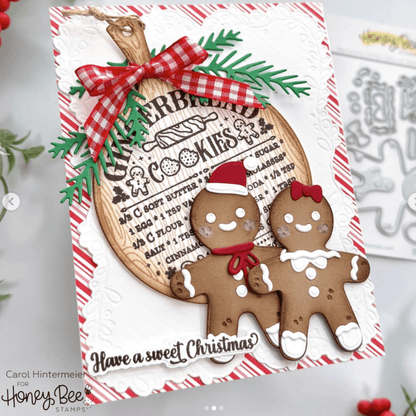Lovely Layers: Christmas Cookies - Honey Cuts - Stand - Alone Dies - Honey Bee Stamps