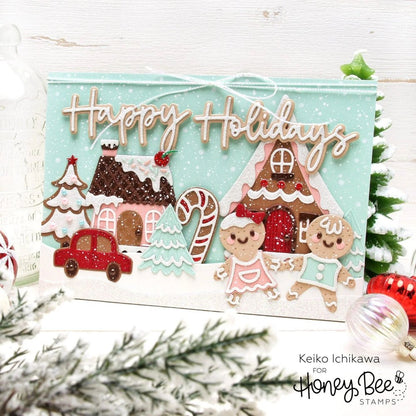 Lovely Layers: Christmas Cookies - Honey Cuts - Stand - Alone Dies - Honey Bee Stamps