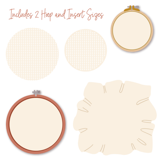 Lovely Layers: Circle Embroidery Hoop - Honey Cuts - Stand - Alone Dies - Honey Bee Stamps