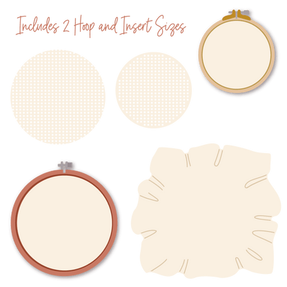 Lovely Layers: Circle Embroidery Hoop - Honey Cuts - Stand - Alone Dies - Honey Bee Stamps