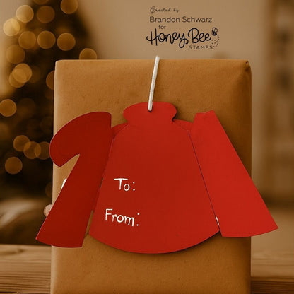 Lovely Layers: Coat - Honey Cuts - Stand - Alone Dies - Honey Bee Stamps