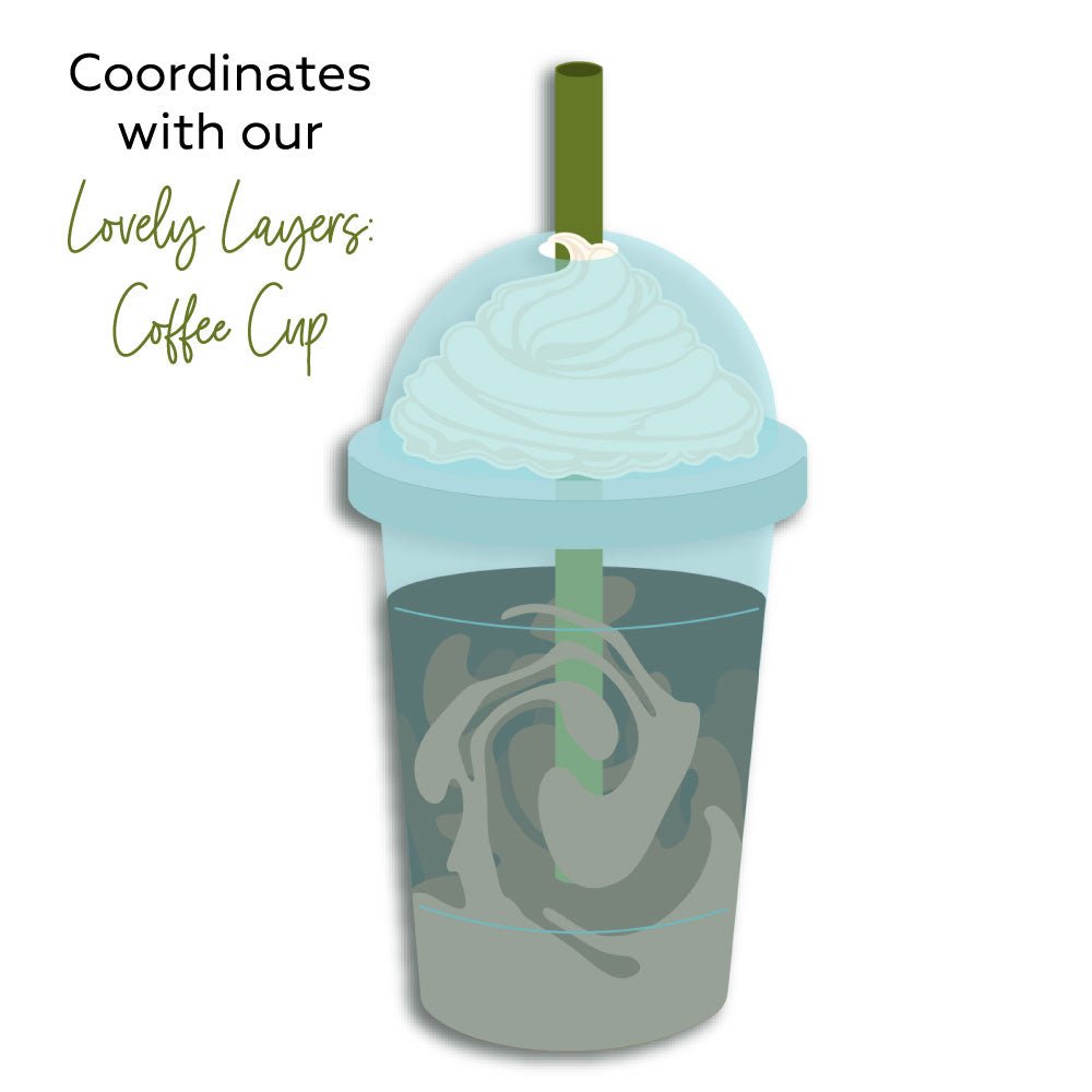 Lovely Layers: Coffee Cup - Honey Cuts - Stand - Alone Dies - Honey Bee Stamps