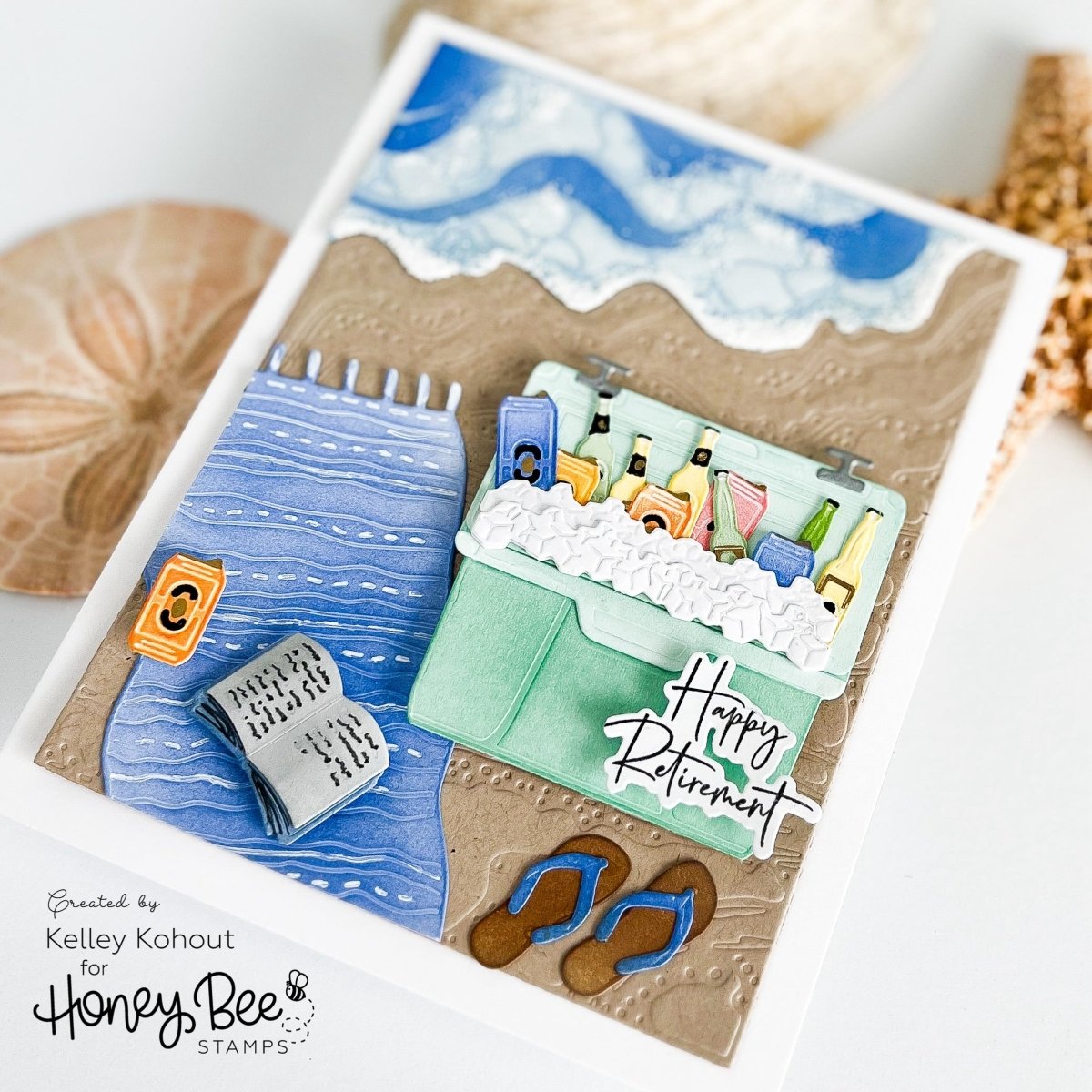 Lovely Layers: Cooler - Honey Cuts - Stand - Alone Dies - Honey Bee Stamps