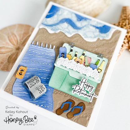 Lovely Layers: Cooler - Honey Cuts - Stand - Alone Dies - Honey Bee Stamps