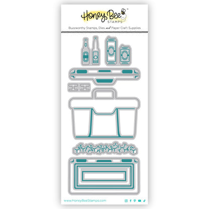 Lovely Layers: Cooler - Honey Cuts - Stand - Alone Dies - Honey Bee Stamps