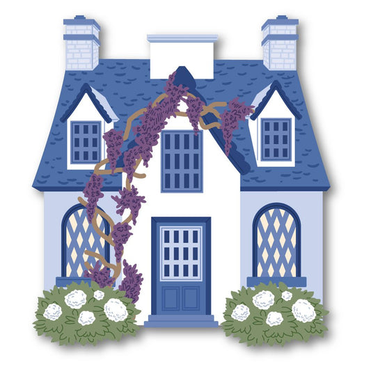 Lovely Layers: Cottage - Honey Cuts - Stand - Alone Dies - Honey Bee Stamps