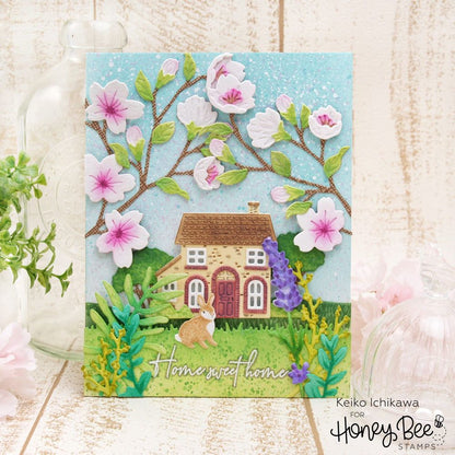 Lovely Layers: Cottage - Honey Cuts - Stand - Alone Dies - Honey Bee Stamps
