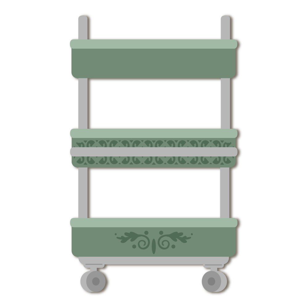 Lovely Layers: Craft Cart - Honey Cuts - Stand - Alone Dies - Honey Bee Stamps