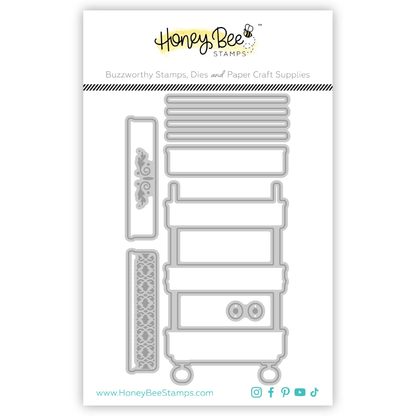 Lovely Layers: Craft Cart - Honey Cuts - Stand - Alone Dies - Honey Bee Stamps
