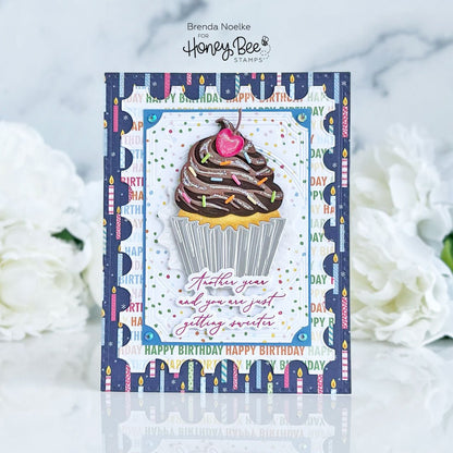 Lovely Layers: Cupcakes & More - Honey Cuts - Stand - Alone Dies - Honey Bee Stamps