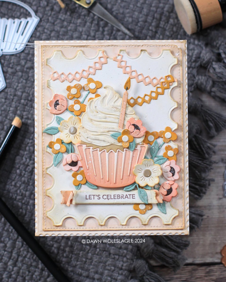 Lovely Layers: Cupcakes & More - Honey Cuts - Stand - Alone Dies - Honey Bee Stamps